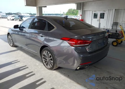 2017 Genesis G80 3.8 z USA, uszkodzony, nr VIN KMHGN4JE4HU171285